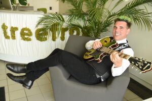 Green-haired Newmarket Treefrog CEO goes viral with catchy video ‘I Am Rectangular’